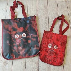 Lululemon limited edition 2024 Olympics reusable shopping bags